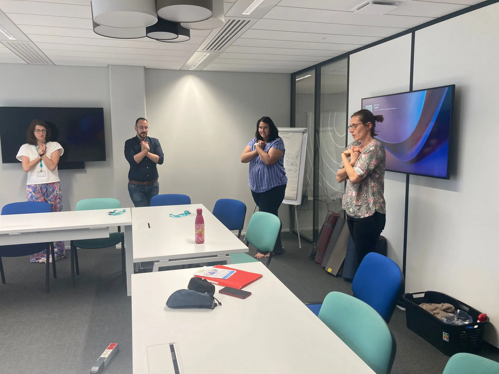 Atelier gestion du stress semaine de la QVT Mathilde PELTIER Kinésio