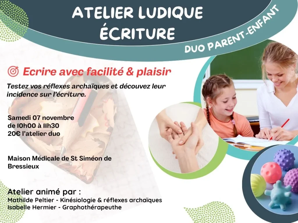 atelier Saint siméon écriture